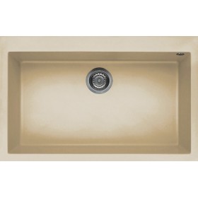 Elleci LKQ13095 | Lavello 1 vasca | Quadra 130 | 790 x 500 | Keratek Plus K95 | Base 800 | Sopratop