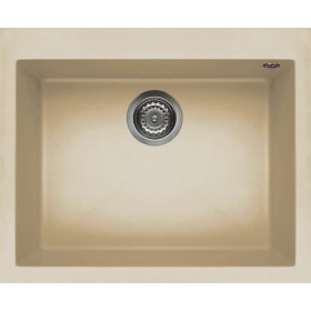 Elleci LKQ11095 | Lavello 1 vasca | Quadra 110 | 610 x 500 | Keratek Plus K95 | Base 600 ||| 800 se inizio composizione | Sopra