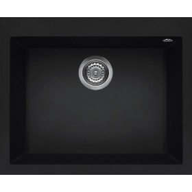 Elleci LKQ11086 | Lavello 1 vasca | Quadra 110 | 610 x 500 | Keratek Plus K86 | Base 600 ||| 800 se inizio composizione | Sopra