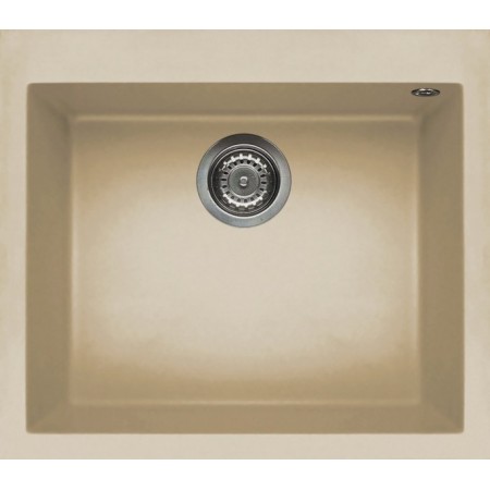 Elleci LKQ10595 | Lavello 1 vasca | Quadra 105 | 570 x 500 | Keratek Plus K95 | Base 600 | Sopratop