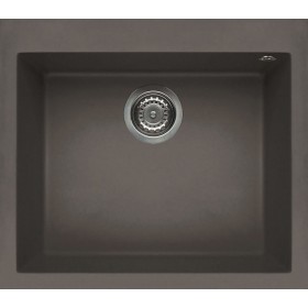 Elleci LKQ10593 | Lavello 1 vasca | Quadra 105 | 570 x 500 | Keratek Plus K93 | Base 600 | Sopratop