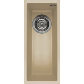 Elleci LKQ05095BSO | Lavello 1 vasca | Quadra 50 Sottotop | 200 x 440 | Keratek Plus K95 | Base 300 | Sottotop