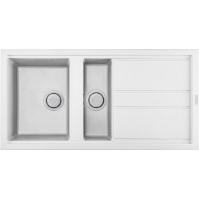 Elleci LKB47596 | Lavello 1 vasca  ½ con gocciolatoio | Best 475 | 1000 x 510 | Keratek Plus K96 | Base 600 | Sopratop