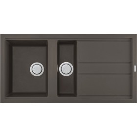 Elleci LKB47593 | Lavello 1 vasca  ½ con gocciolatoio | Best 475 | 1000 x 510 | Keratek Plus K93 | Base 600 | Sopratop