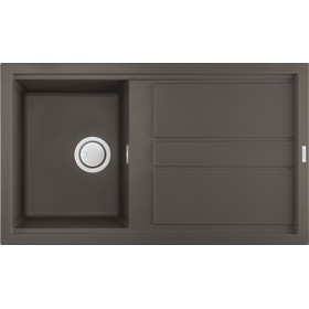 Elleci LKB40093 | Lavello 1 vasca con gocciolatoio | Best 400 | 860 x 510 | Keratek Plus K93 | Base 450 | Sopratop