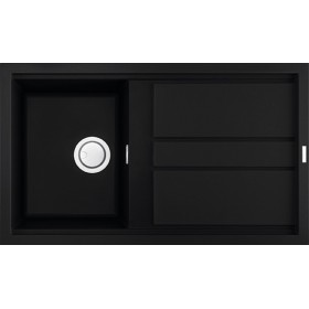 Elleci LKB40086 | Lavello 1 vasca con gocciolatoio | Best 400 | 860 x 510 | Keratek Plus K86 | Base 450 | Sopratop