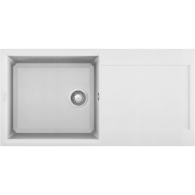 Elleci LGY48068 | Lavello 1 vasca con gocciolatoio | Easy 480 | 1000 x 500 | Granitek G68 | Base 600 | Sopratop