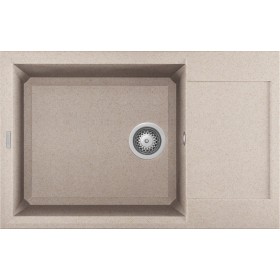 Elleci LGY31051 Lavello 1 vasc con gocciolatoio Easy 310 780 x 500 Granitek G51 Base 600