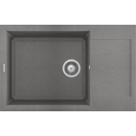 Elleci LGY31048 Lavello 1 vasc con gocciolatoio Easy 310 780 x 500 Granitek G48 Base 600