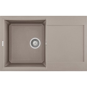 Elleci LGY30043 | Lavello 1 vasca con gocciolatoio | Easy 300 | 790 x 500 | Granitek G43 | Base 500 ||| 600 se inizio composizi