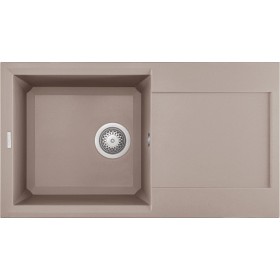 Elleci LGY29043 | Lavello 1 vasca con gocciolatoio | Easy 290 | 780 x 435 | Granitek G43 | Base 500 ||| 600 se inizio composizi