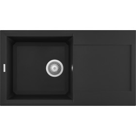 Elleci LGY29040 | Lavello 1 vasca con gocciolatoio | Easy 290 | 780 x 435 | Granitek G40 | Base 500 ||| 600 se inizio composizi