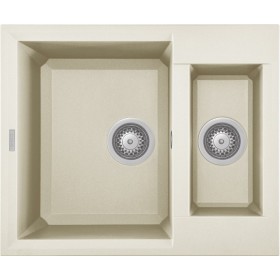 Elleci LGY15062 | Lavello 1 vasca  ½ | Easy 150 | 600 x 500 | Granitek G62 | Base 600 ||| 800 se inizio composizione | Sopratop