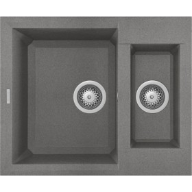 Elleci LGY15048 | Lavello 1 vasca  ½ | Easy 150 | 600 x 500 | Granitek G48 | Base 600 ||| 800 se inizio composizione | Sopratop