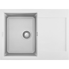 Elleci LGY13568 | Lavello 1 vasca con gocciolatoio | Easy 135 | 680 x 500 | Granitek G68 | Base 450 ||| 600 se inizio composizi