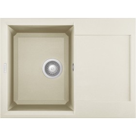 Elleci LGY13562 | Lavello 1 vasca con gocciolatoio | Easy 135 | 680 x 500 | Granitek G62 | Base 450 ||| 600 se inizio composizi