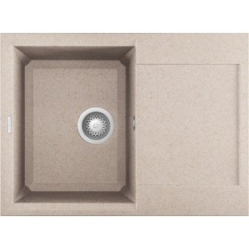 Elleci LGY13551 | Lavello 1 vasca con gocciolatoio | Easy 135 | 680 x 500 | Granitek G51 | Base 450 ||| 600 se inizio composizi