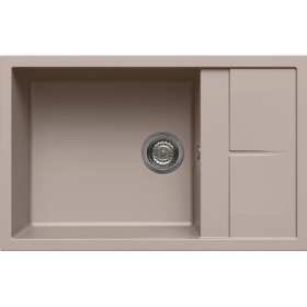 Elleci LGU31043 | Lavello 1 vasca con gocciolatoio | Unico 310 | 780 x 500 | Granitek G43 | Base 600 | Sopratop