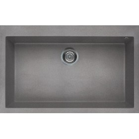 Elleci LGQ13048 | Lavello 1 vasca | Quadra 130 | 790 x 500 | Granitek G48 | Base 800 | Sopratop