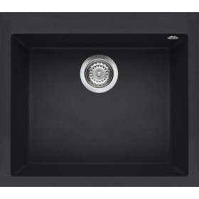 Elleci LGQ10559 | Lavello 1 vasca | Quadra 105 | 570 x 500 | Granitek G59 | Base 600 | Sopratop
