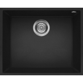 Elleci LGQ10540BSO | Lavello 1 vasca | Quadra 105 Sottotop | 540 x 440 | Granitek G40 | Base 600 | Sottotop