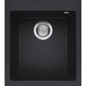 Elleci LGQ10059 | Lavello 1 vasca | Quadra 100 | 410 x 500 | Granitek G59 | Base 450 | Sopratop