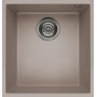 Elleci LGQ10043BSO | Lavello 1 vasca | Quadra 100 Sottotop | 380 x 440 | Granitek G43 | Base 450 | Sottotop