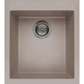 Elleci LGQ10043 | Lavello 1 vasca | Quadra 100 | 410 x 500 | Granitek G43 | Base 450 | Sopratop