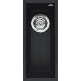Elleci LGQ05059BSO | Lavello 1 vasca | Quadra 50 Sottotop | 200 x 440 | Granitek G59 | Base 300 | Sottotop