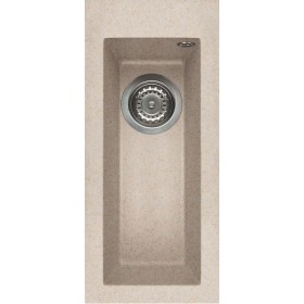 Elleci LGQ05051 | Lavello 1 vasca | Quadra 50 | 230 x 500 | Granitek G51 | Base 300 | Sopratop