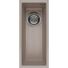 Elleci LGQ05043BSO | Lavello 1 vasca | Quadra 50 Sottotop | 200 x 440 | Granitek G43 | Base 300 | Sottotop