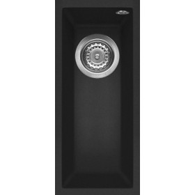 Elleci LGQ05040BSO | Lavello 1 vasca | Quadra 50 Sottotop | 200 x 440 | Granitek G40 | Base 300 | Sottotop