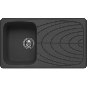 Elleci LGM40059 | Lavello 1 vasca con gocciolatoio | Master 400 | 860 x 500 | Granitek G59 | Base 450 | Sopratop