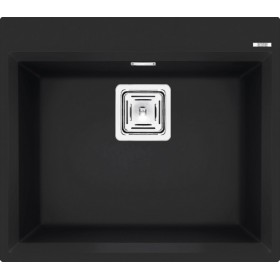 Elleci LGK10540 | Lavello 1 vasca | Karisma 105 | 570 x 500 | Granitek G40 | Base 600 | Sopratop