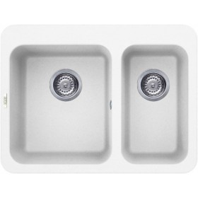 Elleci LGF33068BTP | Lavello 2 vasche | Fox 330 | 705 x 532 | Granitek G68 | Base 800 | Sopratop