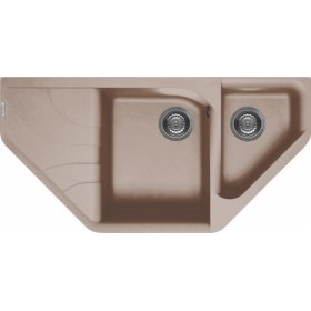 Elleci LGEESA43 | Lavello 2 vasche con gocciolatoio | Ego Esa | 1000 x 500 | Granitek G43 | Base 800 ||| 1200 se inizio composi