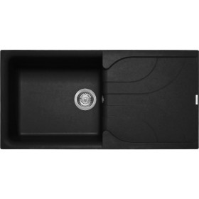 Elleci LGE48040 | Lavello 1 vasca con gocciolatoio | Ego 480 | 1000 x 500 | Granitek G40 | Base 600 | Sopratop