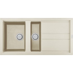 Elleci LGB47562 | Lavello 1 vasca  ½ con gocciolatoio | Best 475 | 1000 x 510 | Granitek G62 | Base 600 | Sopratop