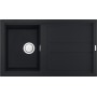 Elleci LGB40059 | Lavello 1 vasca con gocciolatoio | Best 400 | 860 x 510 | Granitek G59 | Base 450 | Sopratop