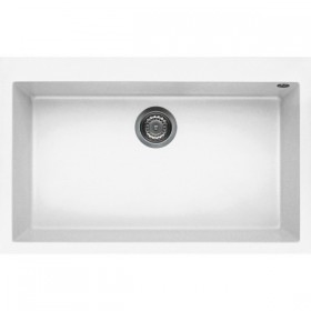 Elleci LKQ13096 | Lavello 1 vasca | Quadra 130 | 790 x 500 | Keratek Plus K96 | Base 800 | Sopratop