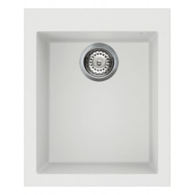 Elleci LKQ10096 | Lavello 1 vasca | Quadra 100 | 410 x 500 | Keratek Plus K96 | Base 450 | Sopratop