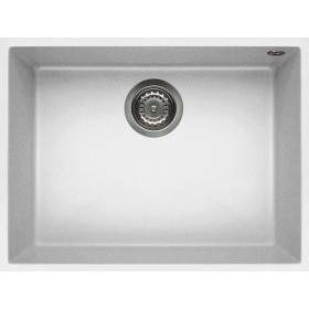 Elleci LGQ11068BSO | Lavello 1 vasca | Quadra 110 Sottotop | 580 x 440 | Granitek G68 | Base 800 | Sottotop