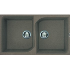 Elleci LGE45043 | Lavello 2 vasche | Ego 450 | 860 x 500 | Granitek G43 | Base 900 | Sopratop