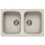 Elleci LGM35051 | Lavello 2 vasche | Master 350 | 790 x 500 | Granitek G51 | Base 800 ||| 900 se inizio composizione | Sopratop