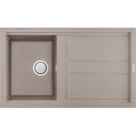 Elleci LGB40043 | Lavello 1 vasca con gocciolatoio | Best 400 | 860 x 510 | Granitek G43 | Base 450 | Sopratop