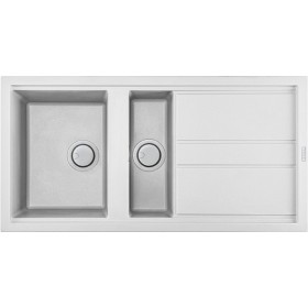 Elleci LGB47568 | Lavello 1 vasca  ½ con gocciolatoio | Best 475 | 1000 x 510 | Granitek G68 | Base 600 | Sopratop