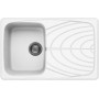 Elleci LGM30068 | Lavello 1 vasca con gocciolatoio | Master 300 | 790 x 500 | Granitek G68 | Base 450 | Sopratop