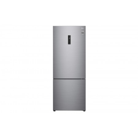 LG  GBB566PZHMN| Combinato 70cm | Classe E, 462L | Wi-Fi, Door Cooling, Linear Cooling, Display esterno, No frost | Inox