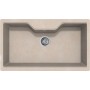 Elleci LGF36051 | Lavello 1 vasca | Fox 360 | 863 x 503 | Granitek G51 | Base 900 | Sopratop