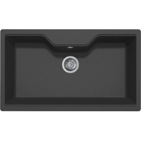 Elleci LGF36059 | Lavello 1 vasca | Fox 360 | 863 x 503 | Granitek G59 | Base 900 | Sopratop